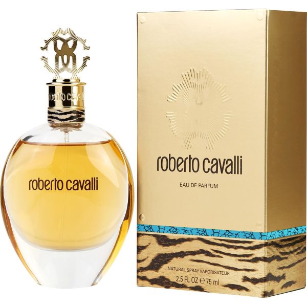 ROBERTO CAVALLI GOLD EDP 75ML ELEGANT AND SENSUAL FRAGRANCE